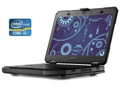 Защищенный ноутбук Б-класс Dell Latitude 5414 Rugged / 14" (1366x768) TN / Intel Core i5-6300U (2 (4) ядра по 2.4 - 3.0 GHz) / 8 GB DDR4 / 512 GB SSD / Intel HD Graphics 520 / WebCam