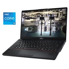 Ультрабук Fujitsu LifeBook E5412 / 14" (1920x1080) IPS / Intel Core i5-1235U (10 (12) ядер по 3.3 - 4.4 GHz) / 16 GB DDR4 / 256 GB SSD M.2 / Intel Iris Xe Graphics / WebCam / Win 11 Pro + гравировка