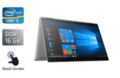 Ноутбук-трансформер Б-клас HP EliteBook 1030 G4 x360 / 13.3" (1920x1080) IPS Touch / Intel Core i5-8365U (4 (8) ядра по 1.6 - 4.1 GHz) / 16 GB DDR3 / 512 GB SSD / Intel UHD Graphics / WebCam / TouchID