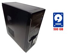 ПК Logic Power Tower / Intel Core 2 Quad Q9400 (4 ядра по 2.66 GHz) / 4 GB DDR3 / 500 GB HDD / Intel GMA X4500