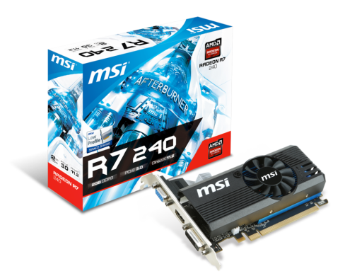 Дискретная видеокарта AMD Radeon R7 240 2GB GDDR3