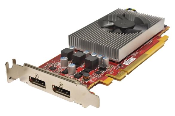 Дискретная видеокарта AMD Radeon RX 550, 2 GB GDDR5, 64-bit / DisplayPort / SFF