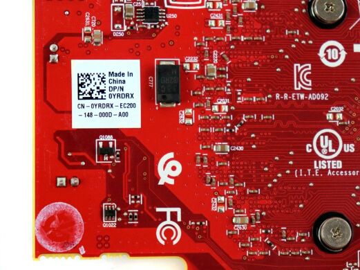Дискретная видеокарта AMD Radeon RX 550, 2 GB GDDR5, 64-bit / DisplayPort / SFF