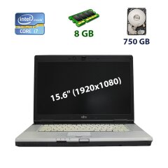 Fujitsu Celsius H700 / 15.6" (1920x1080) TFT IPS / Intel Core i7-620M (2 (4) ядра по 2.66 - 3.33 GHz) / 8 GB DDR3 / 750 GB HDD / nVidia Quadro FX 880M, 1 GB DDR3, 128-bit / WebCam