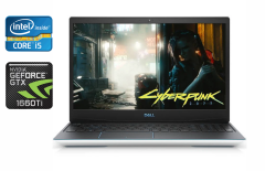 Игровой ноутбук Б-класс Dell G3 3500 / 15.6" (1920x1080) IPS / Intel Core i5-10300H (4 (8) ядра по 2.5 - 4.5 GHz) / 16 GB DDR4 / 512 GB SSD / nVidia GeForce GTX 1660 Ti, 6 GB GDDR6, 192-bit / WebCam / HDMI