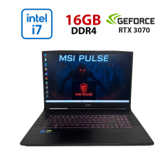 Игровой ноутбук Б-класс MSI Pulse GL76 12UGK / 17.3" (1920x1080) IPS / Intel Core i7-12700H (14 (20) ядер по 3.5 - 4.7 GHz) / 16 GB DDR4 / 1000 GB SSD / nVidia GeForce RTX 3070, 8 GB GDDR6, 256-bit / WebCam