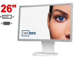 Монитор Б-класс NEC MultiSync EA261WM / 26" (1920x1200) TN / 1x VGA, 1x DVI, 4x USB 2.0 / VESA 100X100