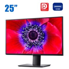 Монитор Dell U2520D / 25" (2560x1440) IPS / HDMI, DisplayPort, USB 3.0, USB Type-C, Audio / VESA 100x100 
