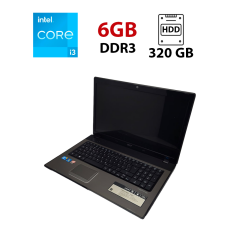 Ноутбук Acer 7741G / 17.3" (1600x900) TN / Intel Core i3-330M (2 (4) ядра по 2.13 GHz) / 6 GB DDR3 / 320 GB HDD / AMD Radeon HD 5470, 1 GB GDDR3, 64-bit / WebCam