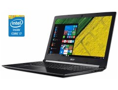 Ноутбук Б-класс Acer Aspire A515-51-75UY / 15.6" (1920x1080) IPS / Intel Core i7-7500U (2 (4) ядра по 2.7 - 3.5 GHz) / 8 GB DDR4 / 256 GB SSD / Intel UHD Graphics 620 / WebCam / Win 10 Home
