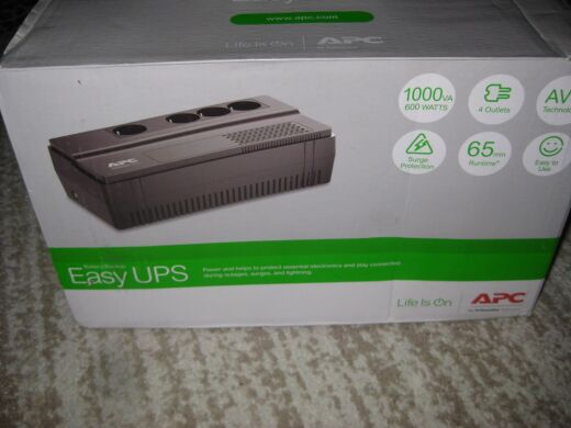 ИБП АРС BV1000i-GR / 230 V / 1000 V·А / 600W / 4 выхода