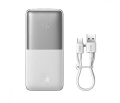 Новый Power Bank Baseus Bipow Pro White (PPBD040102) / 10000 mAh / до 12V/до 3A