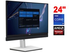 Новый моноблок Dell Optiplex AIO 7420 Plus / 24" (1920x1080) IPS Touch / Intel Core i9-14900 (24 (32) ядра по 1.5 - 5.8 GHz) / 64 GB DDR5 / 1000 GB SSD M.2 / AMD Radeon RX 6500 XT, 4 GB GDDR6, 64-bit / WebCam / Win 11 Pro