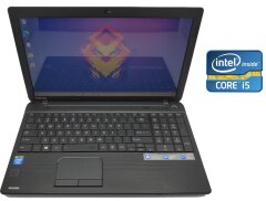 Ноутбук Toshiba Satellite C55-A5190 / 15.6" (1366x768) TN / Intel Core i5-3320M (2 (4) ядра по 2.6 - 3.3 GHz) / 8 GB DDR3 / 240 GB SSD / Intel HD Graphics 4000 / WebCam / DVD-ROM /  Win 10 Home