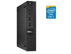 Неттоп Dell OptiPlex 3020 Micro USFF / Intel Core i7-4765T (4 (8) ядра по 2.0 - 3.0 GHz) / 16 GB DDR3 / 256 GB SSD / Intel HD Graphics 4600