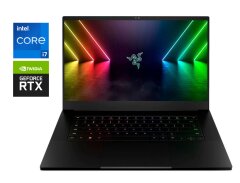 Игровой ноутбук Б-класс Razer Blade 15 RZ09-0421 / 15.6" (2560x1440) IPS / Intel Core i7-12800H (14 (20) ядер по 2.4 - 4.8 GHz) / 16 GB DDR5 / 1000 GB SSD / nVidia GeForce RTX 3060, 6 GB GDDR6, 192-bit / WebCam