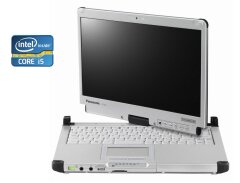 Защищенный ноутбук-трансформер Panasonic Toughbook CF-C2 / 12.5" (1366x768) TN / Intel Core i5-4200U (2 (4) ядра по 1.6 - 2.6 GHz) / 8 GB DDR3 / 480 GB SSD / Intel HD Graphics 4400 / WebCam / 4G LTE / Win 10 Pro