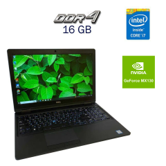 Игровой ноутбук Dell Latitude 5591 / 15.6" (1920x1080) IPS / Intel Core i7-8850H (6 (12) ядра по 2.6 - 4.3 GHz) / 16 GB DDR4 / 512 GB SSD / nVidia GeForce MX130, 2 GB GDDR5, 64-bit / WebCam + Беспроводная мышка