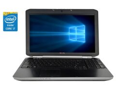 Ноутбук Б-класс Dell Latitude E5520 / 15.6" (1366x768) TN / Intel Core i7-2640M (2 (4) ядра по 2.8 - 3.5 GHz) / 8 GB DDR3 / 512 GB SSD / Intel HD Graphics 3000 / WebCam / DVD-RW