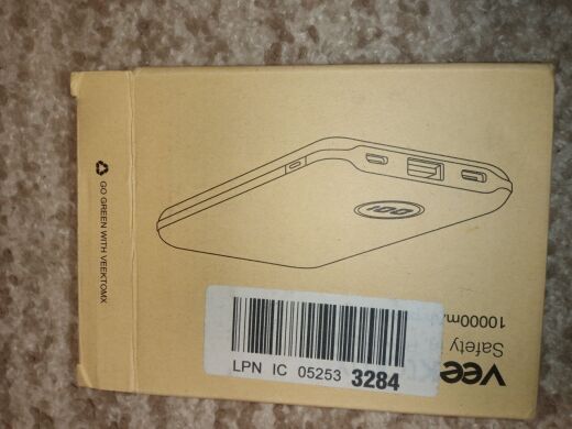 Новый Veektomx Power Bank vt103 / 10000 mAh / до 22.5W / 5V/3A