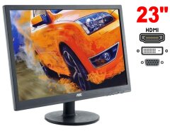 Монитор Б-класс AOC i2360Sh / 23" (1920x1080) IPS / 1x HDMI, 1x DVI, 1x VGA