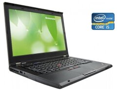 Ноутбук Б-класс Lenovo ThinkPad T430s / 14" (1366x768) TN / Intel Core i5-3320M (2 (4) ядра по 2.6 - 3.3 GHz) / 12 GB DDR3 / 128 GB SSD / Intel HD Graphics 4000 / WebCam / DVD-RW