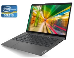 Ультрабук Lenovo IdeaPad 5 14IIL05 / 14" (1920x1080) TN / Intel Core i5-1035G1 (4 (8) ядра по 1.0 - 3.6 GHz) / 8 GB DDR4 / 240 GB SSD / Intel UHD Graphics / WebCam / Win 10 Home