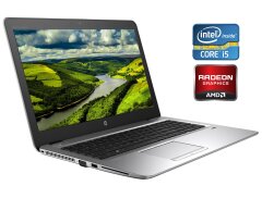Ноутбук Б-класс HP EliteBook 850 G4 / 15.6" (1920x1080) TN / Intel Core i5-7200U (2 (4) ядер по 2.5 - 3.1 GHz) / 8 GB DDR4 / 256 GB SSD / AMD Radeon R7 M265, 2 GB DDR6, 128-bit / WebCam / Win 11 Pro