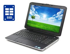 Ноутбук Dell Latitude E5530 / 15.6" (1366x768) TN / Intel Core i3-3110M (2 (4) ядра по 2.4 GHz) / 8 GB DDR3 / 240 GB SSD / Intel HD Graphics 4000 / WebCam / DVD-ROM / Win 10 Pro