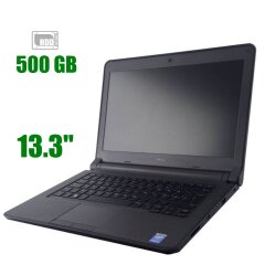 Ноутбук Dell Latitude 3350 / 13.3" (1366x768) TN / Intel Core i3-5005U (2 (4) ядра по 2.0 GHz) / 4 GB DDR3 / 500 GB HDD / Intel HD Graphics 5500 / WebCam
