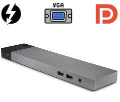 Док-станция HP Elite & ZBook Dock with Thunderbolt 3 / USB Type-C / VGA, DisplayPort / USB 3.0, Thunderbolt / Gigabit Ethernet + Блок питания