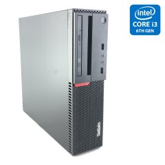 Комп'ютер Lenovo ThinkCentre M800 SFF / Intel Core i3-6100 (2 (4) ядра по 3.7 GHz) / 4 GB DDR4 / 500 GB HDD / Intel HD Graphics 530