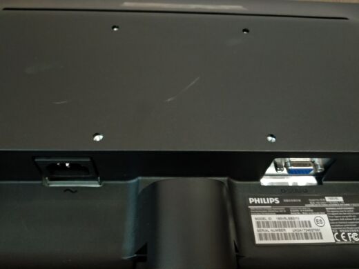 Монітор Philips 193v5L / 18.5" (1366х768) TN/1x VGA
