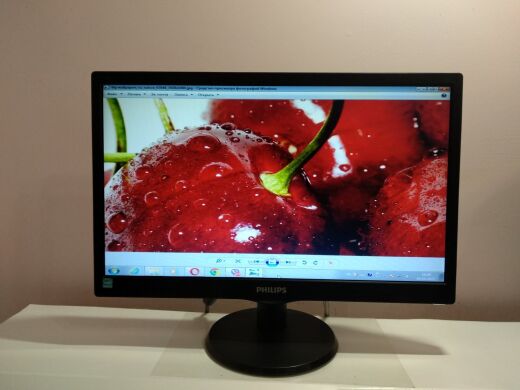 Монітор Philips 193v5L / 18.5" (1366х768) TN/1x VGA