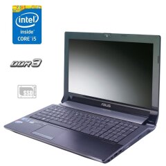Ноутбук Asus N53Jn / 15.6" (1366x768) TN / Intel Core i5-450M (2 (4) ядра по 2.4 - 2.66 GHz) / 4 GB DDR3 / 120 GB SSD / nVidia GeForce GT 335M, 1 GB DDR3, 128-bit / WebCam