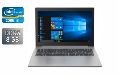 Ноутбук Б-класс Lenovo IdeaPad 330-151KB / 15.6" (1366x768) TN / Intel Core i3-8130U (2 (4) ядра по 2.2 - 3.4 GHz) / 8 GB DDR4 / 256 GB SSD / Intel UHD Graphics 620 / WebCam / Windows 10