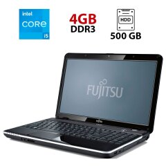 Ноутбук Fujitsu LifeBook AH531 / 15.6" (1366x768) TN / Intel Core i5-2430M (2 (4) ядра по 2.4 - 3.0 GHz) / 4 GB DDR3 / 500 GB HDD / Intel HD Graphics 3000 / WebCam / Батарея не тримає