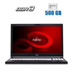 Ноутбук Fujitsu Lifebook E554 / 15.6" (1366x768) TN / Intel Core i3-4100M (2 (4) ядра по 2.5 GHz) / 4 GB DDR3 / 500 GB HDD / Intel HD Graphics 4600 