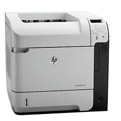Принтер HP LaserJet Enterprise M602n / Лазерная монохромная печать / 1200x1200 dpi / A4 / 52 стр/мин / Ethernet, USB 2.0