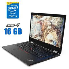 Ультрабук Lenovo Thinkpad L13 / 13.3" (1920x1080) IPS / Intel Core i5-10310U (4 (8) ядра по 1.7 - 4.4 GHz) / 16 GB DDR4 / 480 GB SSD / Intel UHD Graphics / WebCam