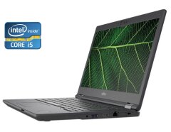 Ультрабук Б-класс Fujitsu LifeBook E5410 / 14" (1366x768) TN / Intel Core i5-10310U (4 (8) ядра по 1.7 - 4.4 GHz) / 8 GB DDR4 / 256 GB SSD / Intel UHD Graphics / WebCam / Win 10