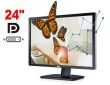 Монитор Dell UltraSharp U2412MB / 24" (1920x1200) IPS / 1xDP, 1x DVI, 1x VGA, 4x USB 2.0, 1x USB Type-B / VESA 100x100 / Pivot