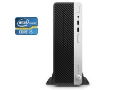 ПК HP ProDesk 400 G5 SFF / Intel Core i5-8500 (6 ядер по 3.0 - 4.1 GHz) / 16 GB DDR4 / 256 GB SSD M.2 / Intel UHD Graphics 630 / Win 10 Pro