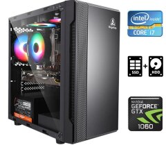 Ігровий ПК Segotep Prime Tower / Intel Core i7-2600 (4 (8) ядра по 3.4 - 3.8 GHz) / 16 GB DDR3 / 120 GB SSD + 500 GB HDD / nVidia GeForce GTX 1060, 6 GB GDDR5, 192-bit / 450W