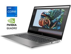 Мобильная рабочая станция Б-класс HP ZBook Studio 15 G8 / 15.6" (1920x1080) IPS / Intel Core i7-11800H (8 (16) ядер по 2.3 - 4.6 GHz) / 32 GB DDR4 / 512 GB SSD / nVidia Quadro T1200, 4 GB GDDR6, 128-bit / WebCam