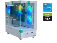 Новый игровой ПК Montech XR (W) Tower / Intel Core i5-14400F (10 (16) ядер по 1.8 - 4.7 GHz) / 32 GB DDR5 / 1000 GB SSD / nVidia GeForce RTX 4070, 12 GB GDDR6X, 192-bit / 850W / Win 11