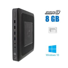 Новий тонкий клієнт HP T620 / AMD GX-415GA (4 ядра по 1.5 GHz) / 8 GB DDR3 / 128 GB SSD M.2 / AMD Radeon HD 8330E Graphics / Windows 10 Pro + Клавіатура та миша