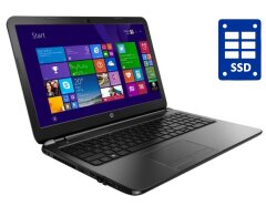 Ноутбук HP 250 G3 / 15.6" (1366x768) TN / Intel Core i3-4005U (2 (4) ядра по 1.7 GHz) / 4 GB DDR3 / 320 GB HDD / Intel HD Graphics 4400 / WebCam / Win 10 Home