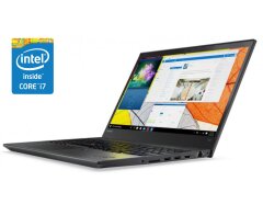 Ноутбук Lenovo ThinkPad T570 / 15.6" (1920x1080) IPS / Intel Core i7-6600U (2 (4) ядра по 2.6 - 3.4 GHz) / 8 GB DDR4 / 256 GB SSD / Intel HD Graphics 520 / WebCam / Win 10 Pro