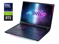 Игровой ноутбук Б-класс Gigabyte Aorus Master 16 BZH / 16" (2560x1600) IPS / Intel Core Ultra 9 275HX (24 ядра по 2.1 - 5.4 GHz) / 32 GB DDR5 / 2000 GB SSD NVMe / nVidia GeForce RTX 5090, 24 GB GDDR7, 256-bit / WebCam